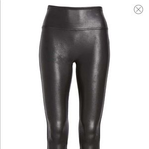 Spanx faux leather leggings